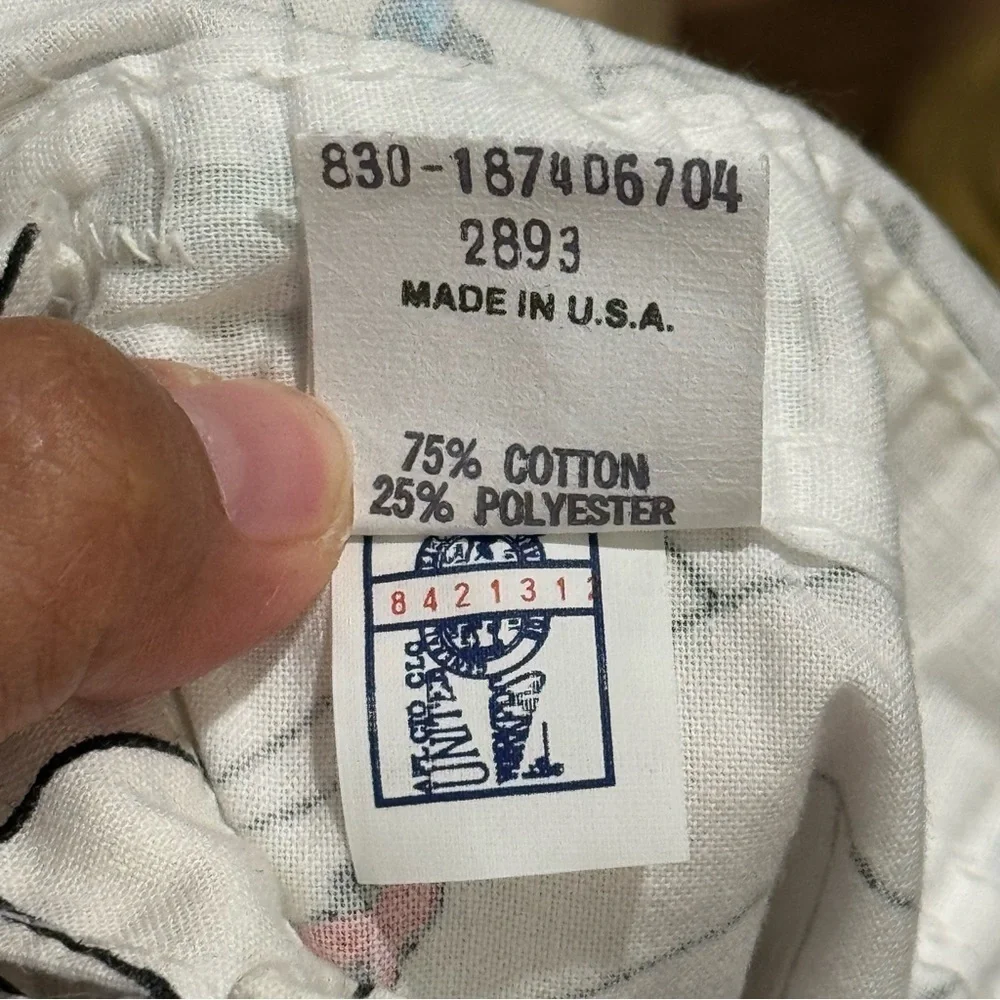 OshKosh B’gosh RARE Vintage 24M Car Print Overalls Union Workers Tag Made In USA